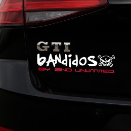 Vinilo 3d "BANDIDOS" - 135mm